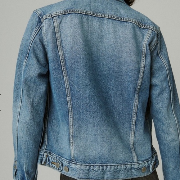 LUCKY BRAND Jean Denim Tomboy Trucker Jacket - Picture 2 of 4